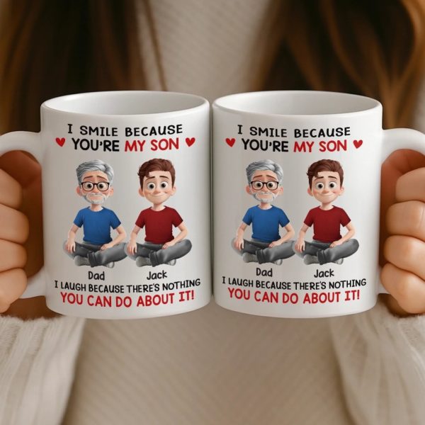 Custom Mug - Personalized Birthday Gifts For Mom, Dad, Son - Home Brewed With Love