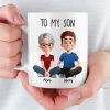 Custom Mug - Personalized Birthday Gifts For Mom, Dad, Son, Daughter - Home In Every Sip
