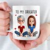Custom Mug - Personalized Birthday Gifts For Mom, Dad, Son, Daughter - Proud Of You Every Day