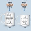 Custom Mug - Personalized Birthday Gifts For Mom, Dad, Son, Daughter - You Are Our Brightest Joy