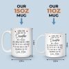 Custom Mug - Personalized Birthday Gifts For Mom, Dad, Son, Daughter - You Make Our World Sweeter
