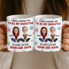 Custom Mug - Personalized Birthday Gifts For Mom, Daughter - A Circle Of Endless Love