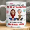 Custom Mug - Personalized Birthday Gifts For Mom, Daughter - A Circle Of Endless Love