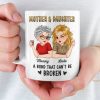 Custom Mug - Personalized Birthday Gifts For Mom, Daughter - Blessed To Be Your Child