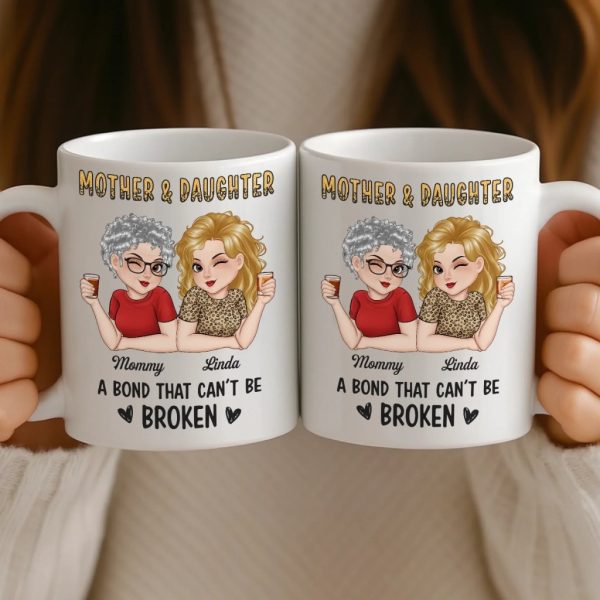 Custom Mug - Personalized Birthday Gifts For Mom, Daughter - Blessed To Be Your Child