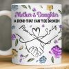 Custom Mug - Personalized Birthday Gifts For Mom, Daughter - Heart Full Of You