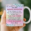 Custom Mug - Personalized Birthday Gifts For Mom, Daughter - Two Souls, One Forever Bond