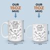 Custom Mug - Personalized Birthday Gifts For Mom, Daughter - You Are My Safe Place