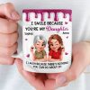 Custom Mug - Personalized Birthday Gifts For Mom, Daughter - You Are My Sunshine