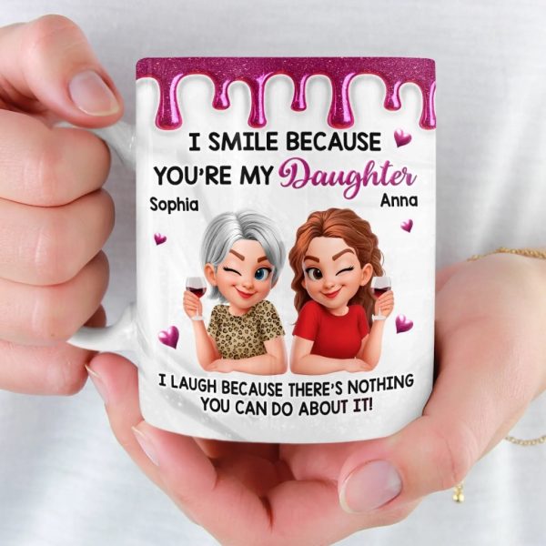 Custom Mug - Personalized Birthday Gifts For Mom, Daughter - You Are My Sunshine