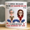 Custom Mug - Personalized Birthday Gifts For Mom, Daughter-In-Law - More Than Family