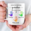 Custom Mug - Personalized Birthday Gifts For Mom, Grandma - Forever Grateful For You