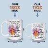 Custom Mug - Personalized Birthday Gifts For Mom, Grandma - Growing Into Someone Truly Amazing