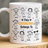 Custom Mug - Personalized Birthday Gifts For Mom, Grandma - Growing Love In Our Little World