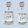Custom Mug - Personalized Birthday Gifts For Mom, Grandma - Heart Full Of Love