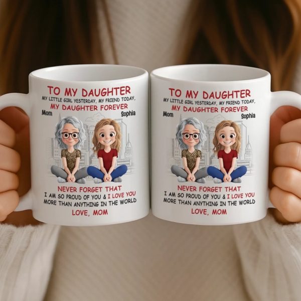 Custom Mug - Personalized Birthday Gifts For Mom, Son, Daughter - My Child My Forever Gift