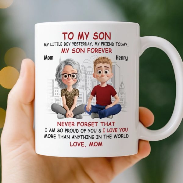 Custom Mug - Personalized Birthday Gifts For Mom, Son, Daughter - My Child My Forever Gift