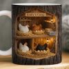 Custom Mug - Personalized Birthday Gifts For Women, Men - A Little Coop A Lot Of Love