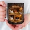 Custom Mug - Personalized Birthday Gifts For Women, Men - A Little Coop A Lot Of Love