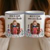 Custom Mug - Personalized Bookish Gifts For Book Lovers, Bookworms, Readers - Readers Never Feel Alone