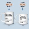 Custom Mug - Personalized Christmas Birthday Gifts For Best Friends, Family, Coworker, Work Bestie - Morning Intolerant
