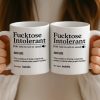 Custom Mug - Personalized Christmas Birthday Gifts For Best Friends, Family, Coworker, Work Bestie - Morning Intolerant