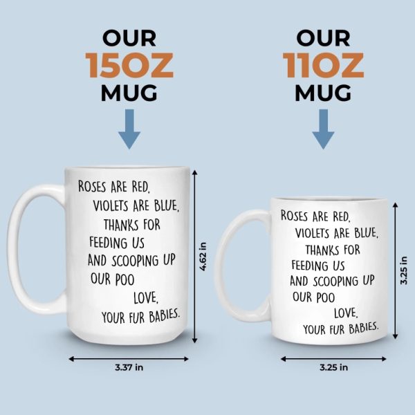 Custom Mug - Personalized Christmas Birthday Gifts For Cat Lovers, Cat Mom And Dad - Daily Dose Of Purr Therapy