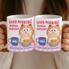 Custom Mug - Personalized Christmas Birthday Gifts For Cat Lovers, Cat Mom And Dad - Tiny Boss Energy