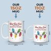 Custom Mug - Personalized Christmas Birthday Gifts For Coworker, Work Bestie - Making Spirits Bright At Work