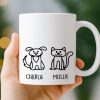 Custom Mug - Personalized Christmas Birthday Gifts For Dog Cat Lovers, Dog Dad And Mom, Cat Owners - Fur Babies, Full Drama