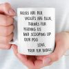Custom Mug - Personalized Christmas Birthday Gifts For Dog Cat Lovers, Dog Dad And Mom, Cat Owners - Fur Babies, Full Drama