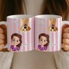 Custom Mug - Personalized Christmas Birthday Gifts For Dog Cat Lovers, Dog Dad And Mom, Cat Owners - Love And Fur Everywhere