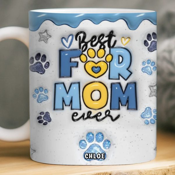 Custom Mug - Personalized Christmas Birthday Gifts For Dog Cat Lovers, Dog Dad And Mom, Cat Owners - Queen Of The Treats