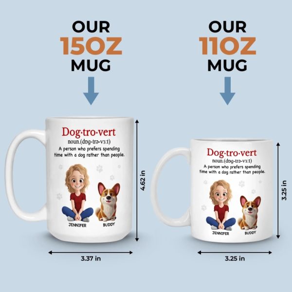 Custom Mug - Personalized Christmas Birthday Gifts For Dog Cat Lovers, Dog Dad And Mom, Cat Owners - You Make My Days Softer