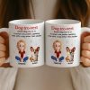 Custom Mug - Personalized Christmas Birthday Gifts For Dog Cat Lovers, Dog Dad And Mom, Cat Owners - You Make My Days Softer