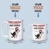 Custom Mug - Personalized Christmas Birthday Gifts For Dog Lovers, Dog Dad And Mom - Merry Woofmas, Hooman