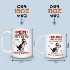 Custom Mug - Personalized Christmas Birthday Gifts For Dog Lovers, Dog Dad And Mom - Official Poop Manager Of The Year