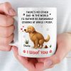 Custom Mug - Personalized Christmas Birthday Gifts For Dog Lovers, Dog Dad And Mom - Poop Buddy For Life