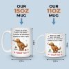 Custom Mug - Personalized Christmas Birthday Gifts For Dog Lovers, Dog Dad And Mom - Poop Buddy For Life