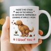 Custom Mug - Personalized Christmas Birthday Gifts For Dog Lovers, Dog Dad And Mom - Poop Buddy For Life