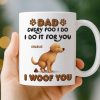Custom Mug - Personalized Christmas Birthday Gifts For Dog Lovers, Dog Dad And Mom - Queen Of Snacks, Cleaner Of Accidents