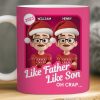 Custom Mug - Personalized Christmas Birthday Gifts For Mom, Dad, Brother, Sister, Kids - Together Wherever Life Leads