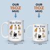 Custom Mug - Personalized Christmas Birthday Gifts For Wife, Coworkers, Friends - Purrfection Comes In Many Forms