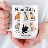 Custom Mug - Personalized Christmas Birthday Gifts For Wife, Coworkers, Friends - Purrfection Comes In Many Forms