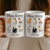 Custom Mug - Personalized Christmas Birthday Gifts For Wife, Coworkers, Friends - Purrfection Comes In Many Forms