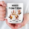 Custom Mug - Personalized Funny Gifts For Best Friends, Coworker, Work Bestie - Cluck If You Love Your Coworkers