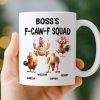 Custom Mug - Personalized Funny Gifts For Best Friends, Coworker, Work Bestie - Cluck If You Love Your Coworkers