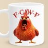 Custom Mug - Personalized Funny Gifts For Best Friends, Family, Coworker, Work Bestie - My Resting Squawk Face