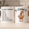Custom Mug - Personalized Funny Gifts For Best Friends, Family, Coworker, Work Bestie - Professional Overthinker