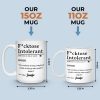 Custom Mug - Personalized Funny Gifts For Best Friends, Family, Coworker, Work Bestie - Real Vibes Only